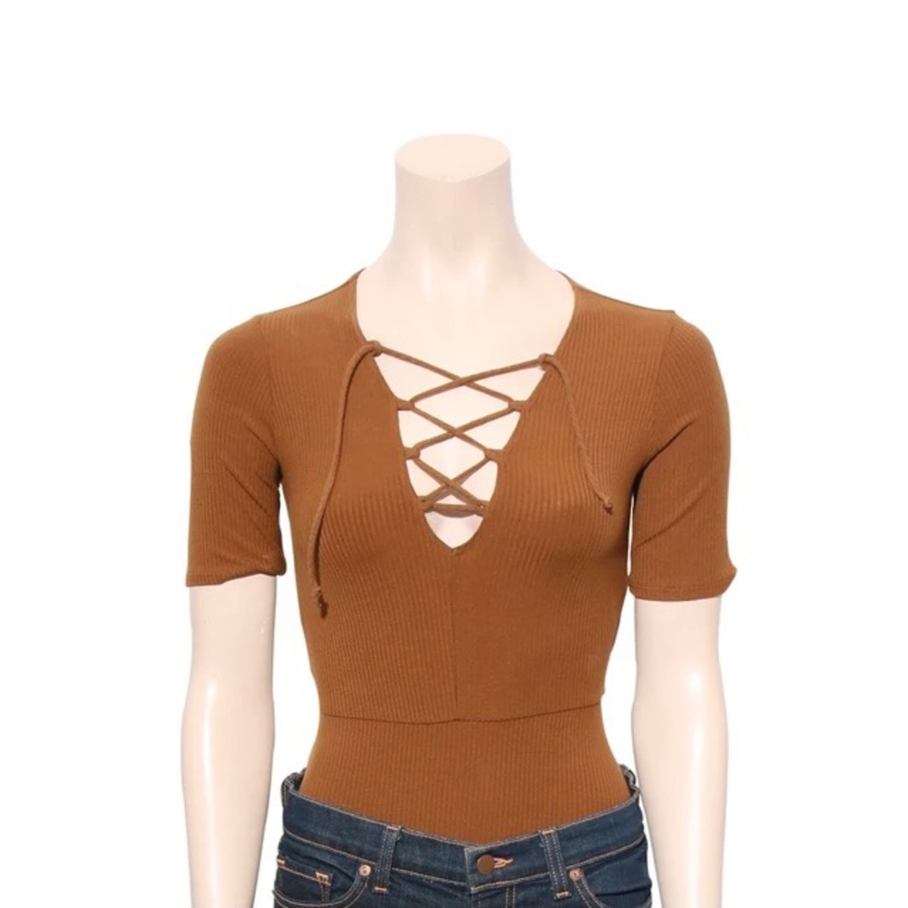 Serena bodysuit - cocoa